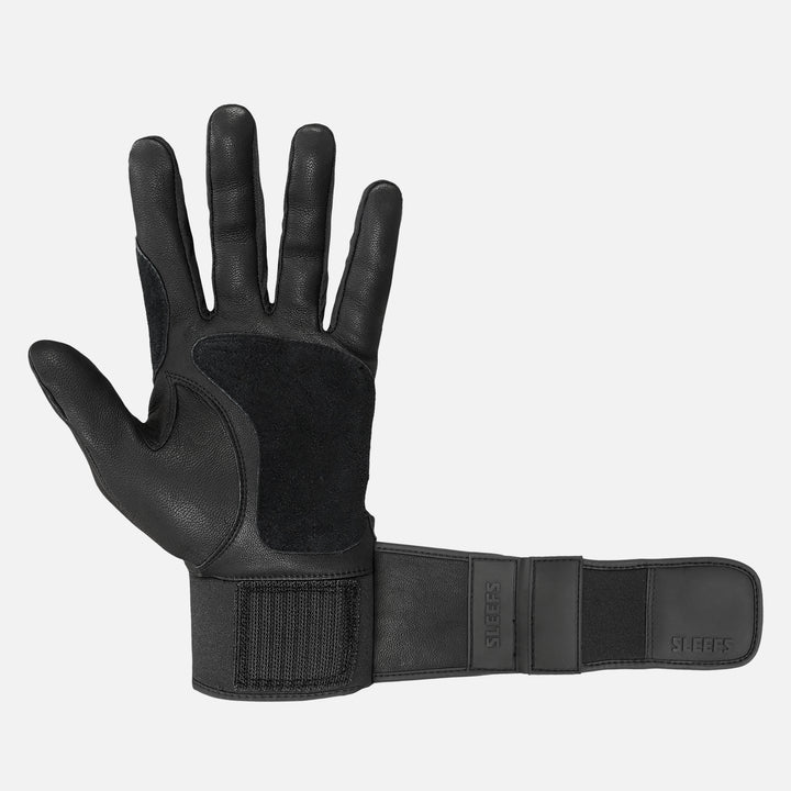 Faith Cross Black Baseball Batting Gloves