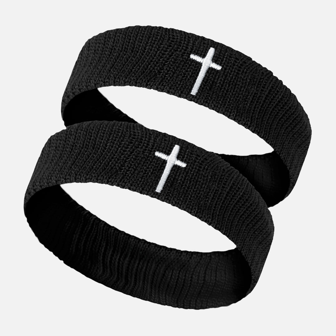Faith Cross Drip Bicep Bands
