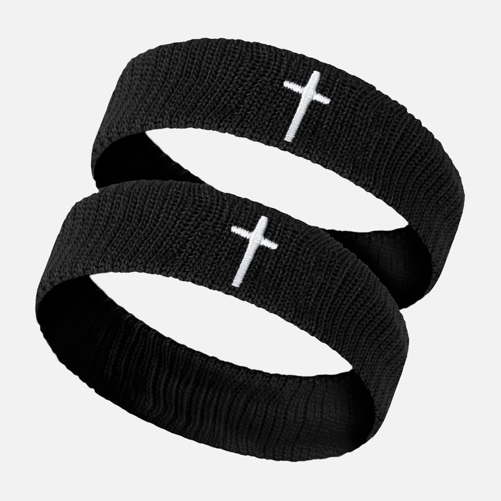 Faith Cross Drip Bicep Bands