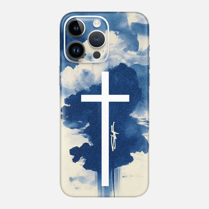 Faith Cross Grandis Heaven Skin for iPhone