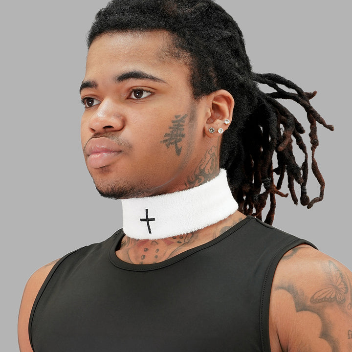 Faith Cross Neck Cotton Band
