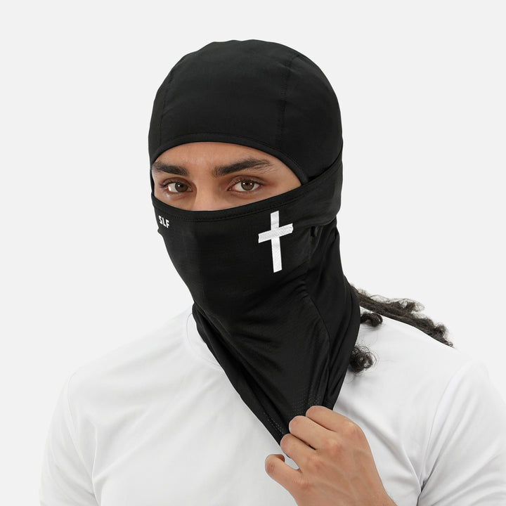 Faith Cross Thermal Fleece Balaclava