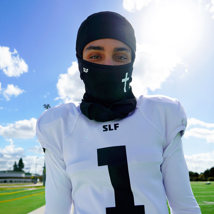Faith Cross Thermal Fleece Balaclava