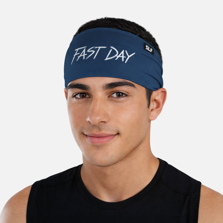 Fast Day Navy Headband