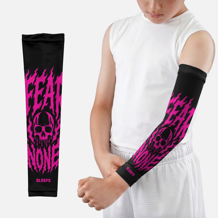 Fear None Black Kids Arm Sleeve