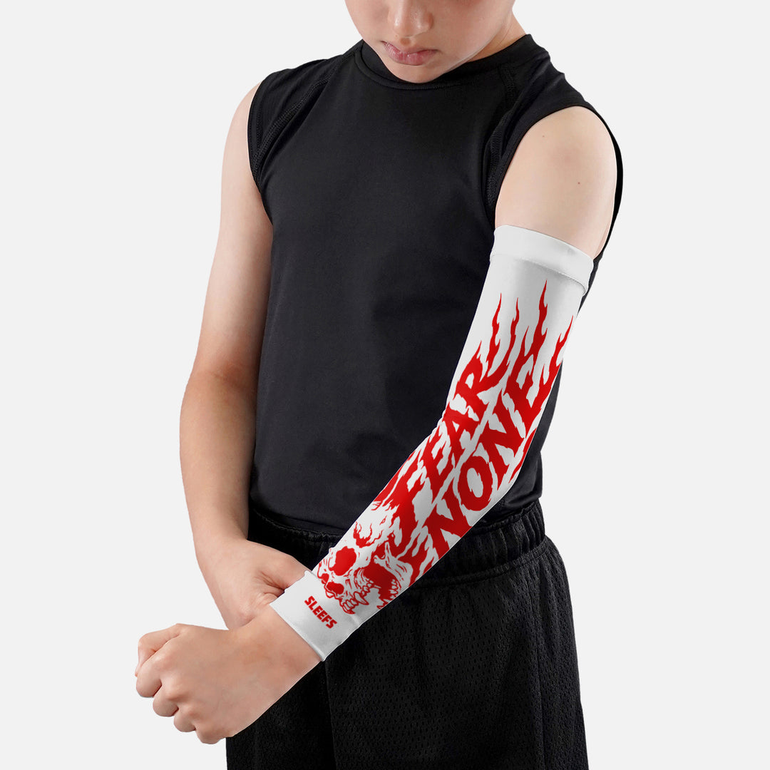 Fear None Skull Kids Arm Sleeve