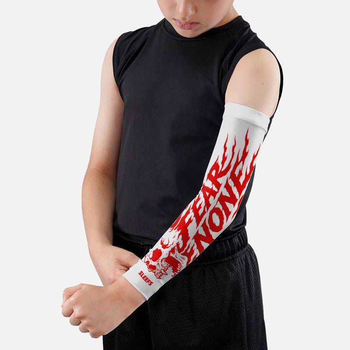Fear None Skull Kids Arm Sleeve
