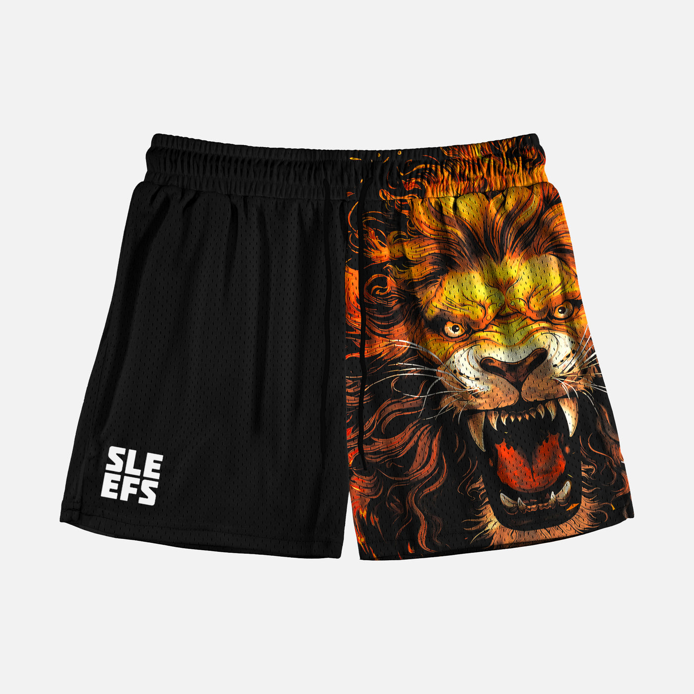 Fire Lion Shorts - 5"