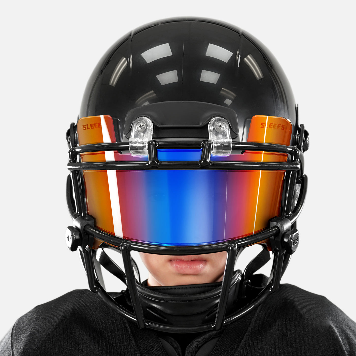 Fire & Ice Orange Clear Helmet Eye-Shield Visor for Kids
