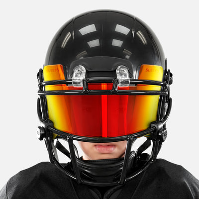 Firestorm Red Helmet Eye-Shield Visor for Kids