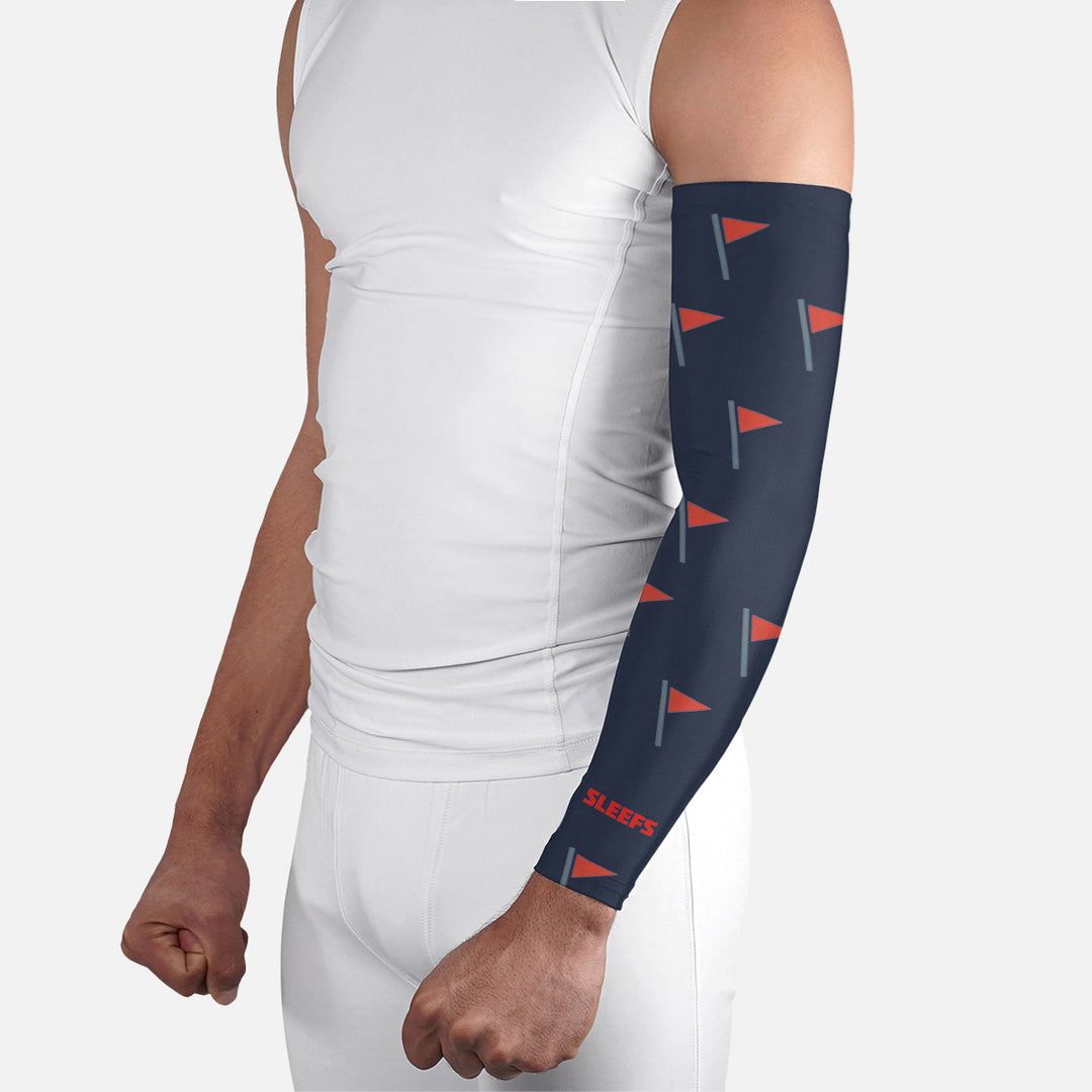 Flag Pattern Golf Arm Sleeve