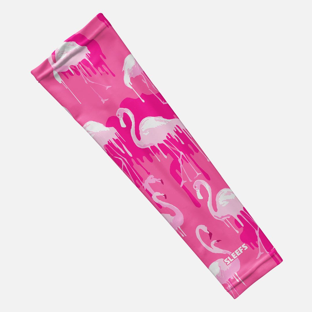 Flamingo Pink Drip Arm Sleeve