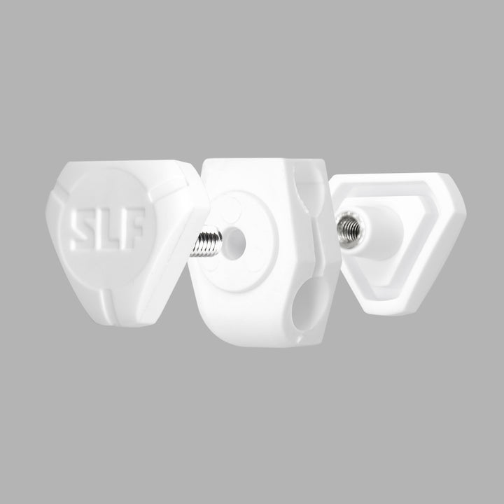 White Football Helmet Visor Quick Clips