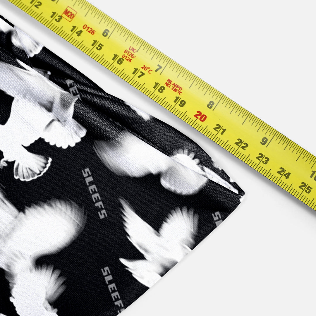 Flying Pigeons Pattern Headband