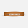 Football Lace Motivational Wristband