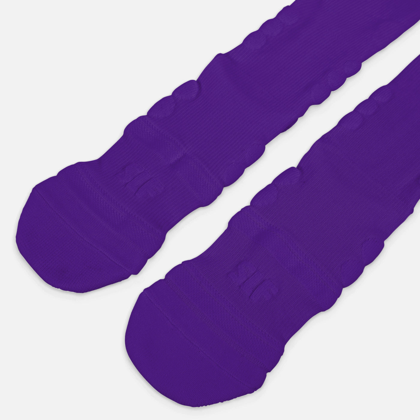 Hue Purple Football Padded Long Socks