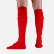 Hue Red Football Padded Long Socks