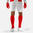 Hue Red Football Padded Long Socks