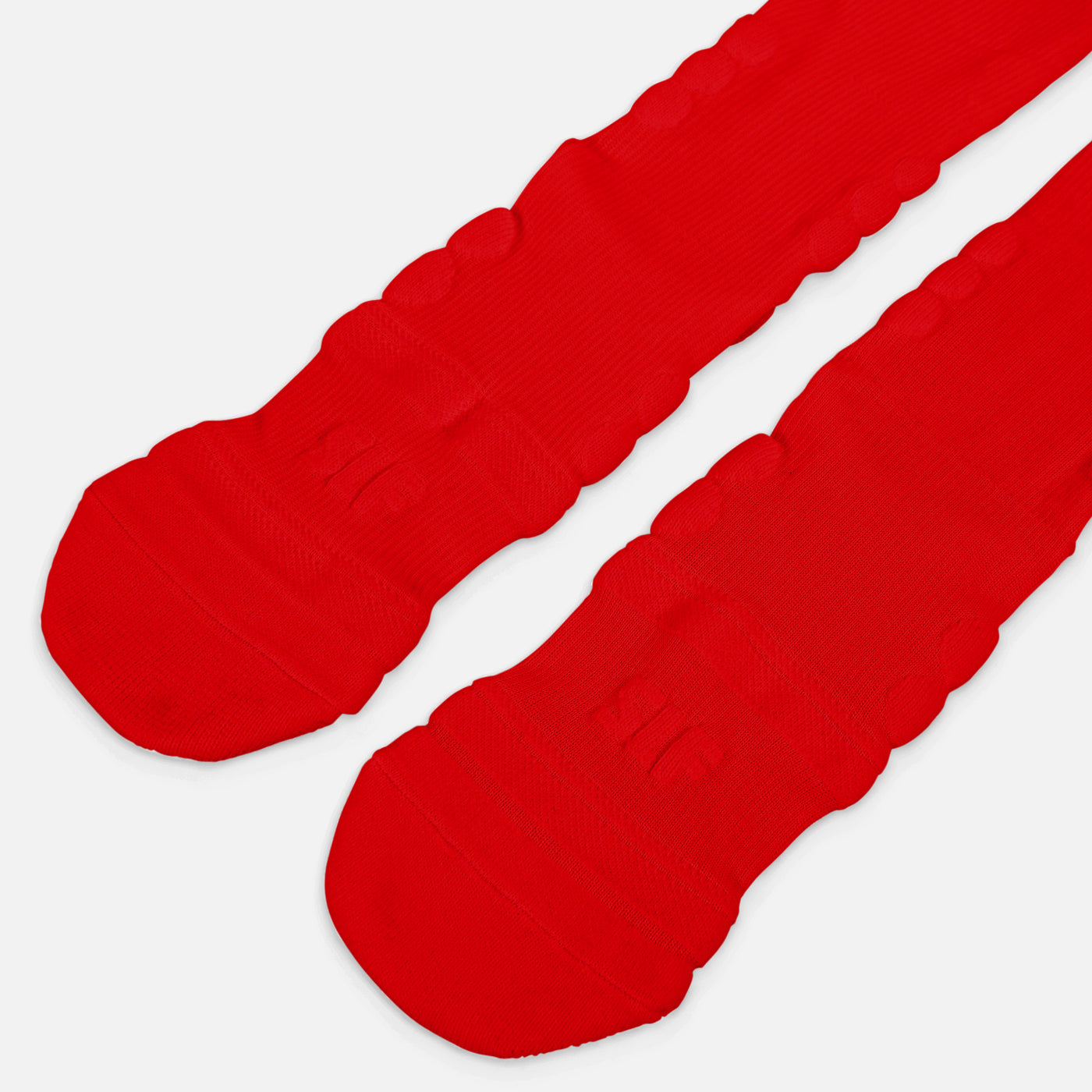 Hue Red Football Padded Long Socks