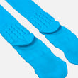 Hue Sky Blue Football Padded Long Socks