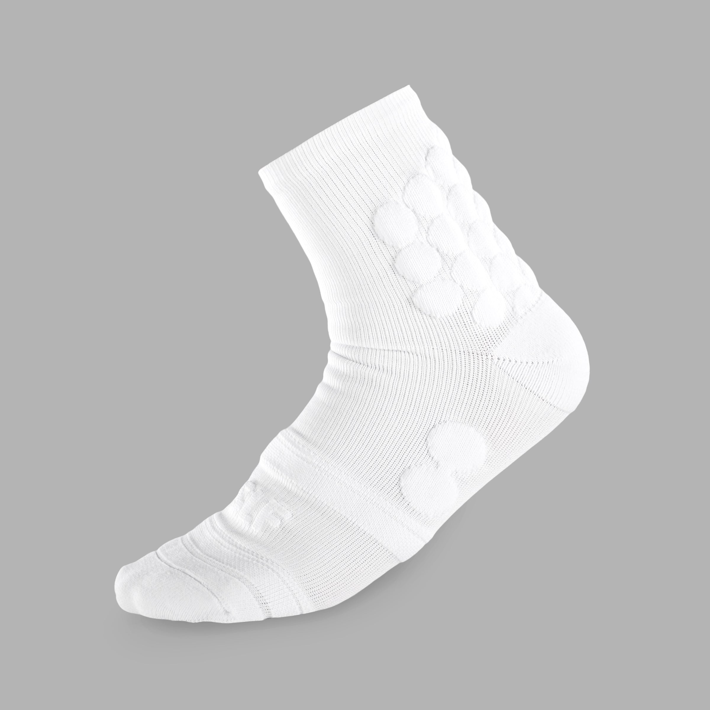 Basic White Football Padded Short Socks – SLEEFS