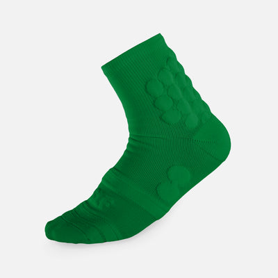 Hue Green Football Padded Short Socks