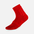 Hue Red Football Padded Short Socks