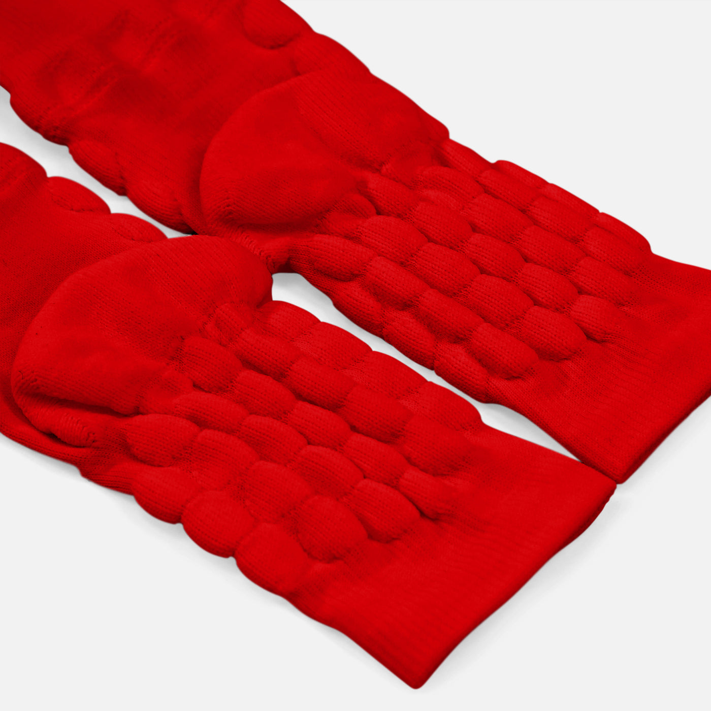 Hue Red Football Padded Short Socks