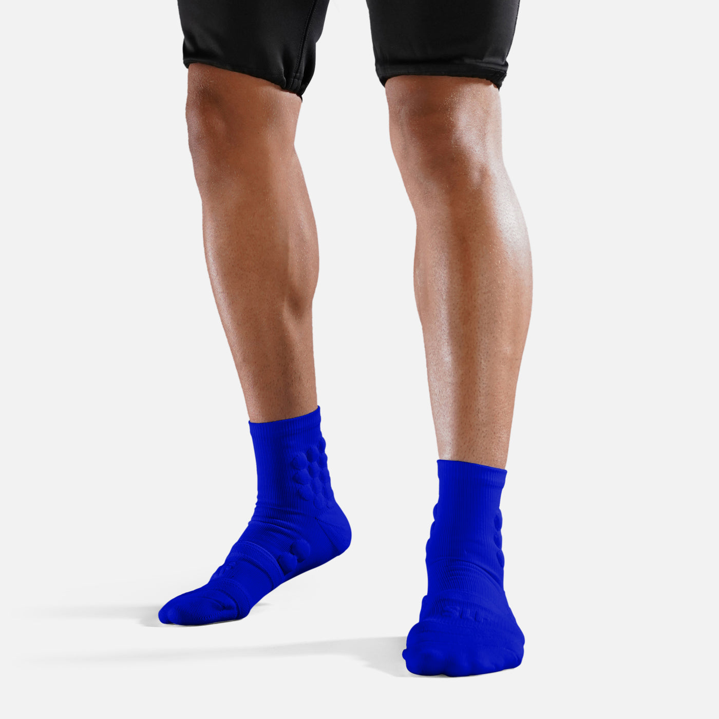 Hue Royal Blue Football Padded Short Socks