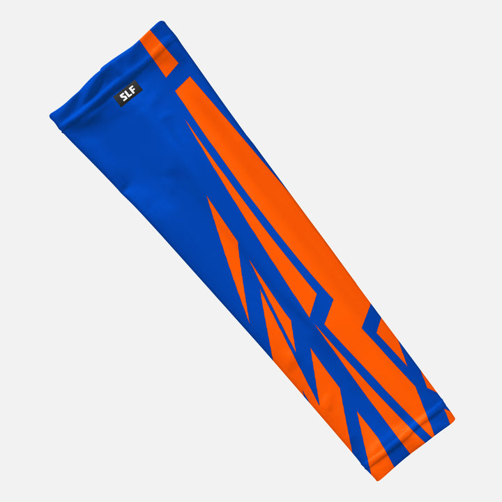 Fracture Blue Orange Arm Sleeve