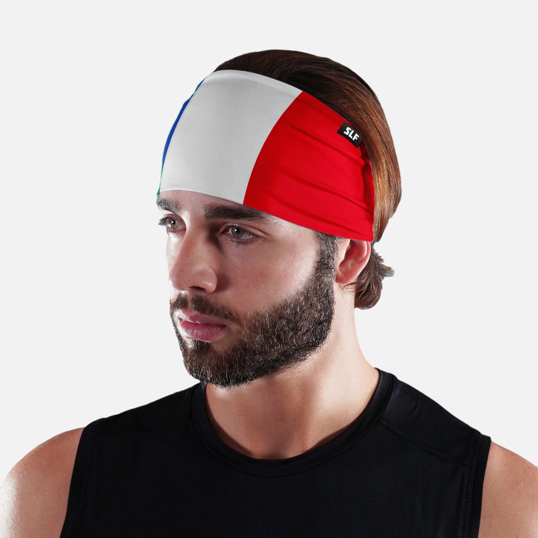France Flag Headband