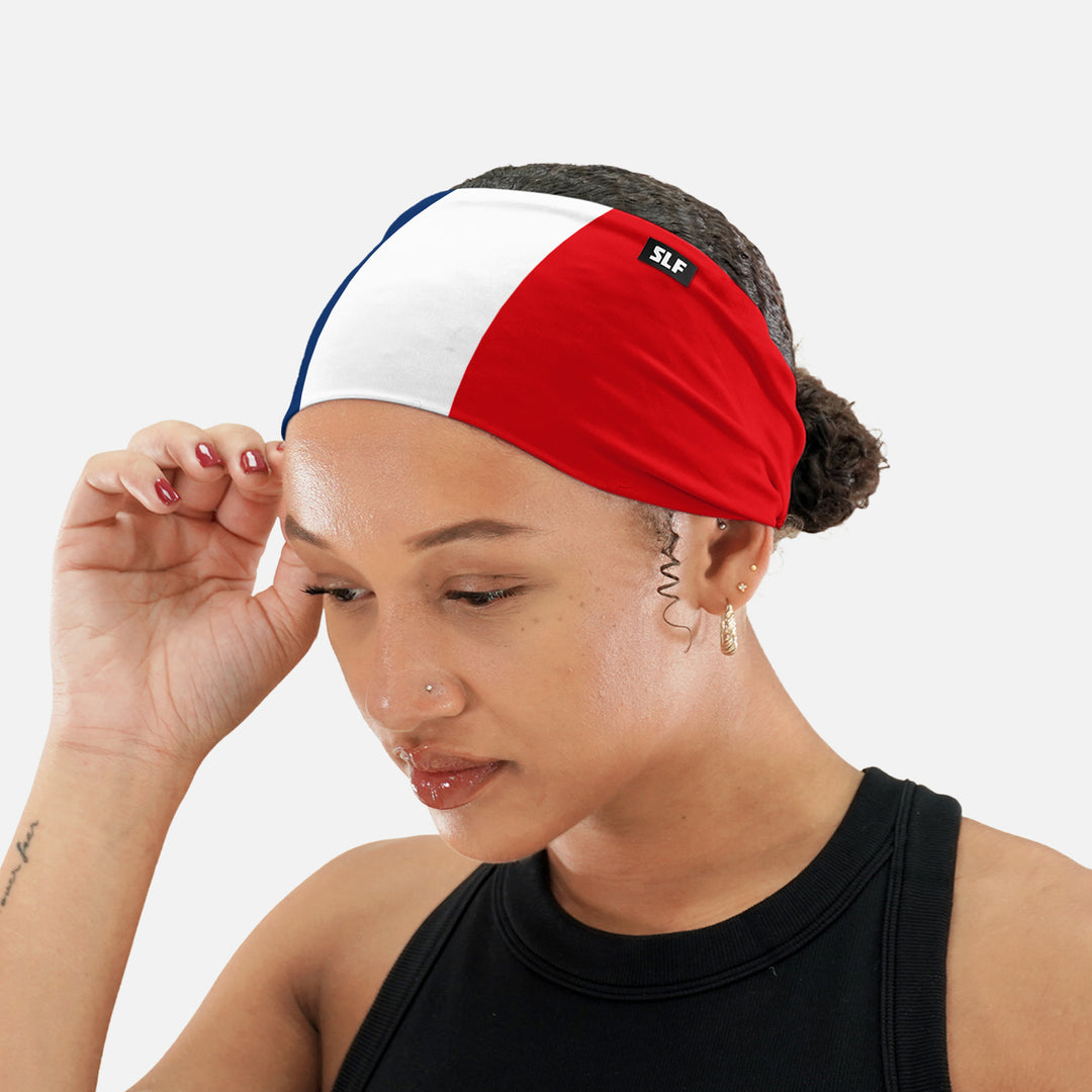 France Flag Headband