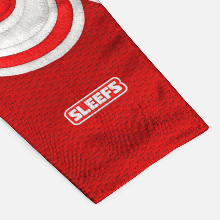 GOAT Patch Americana Red and Blue Arm Sleeves Pair