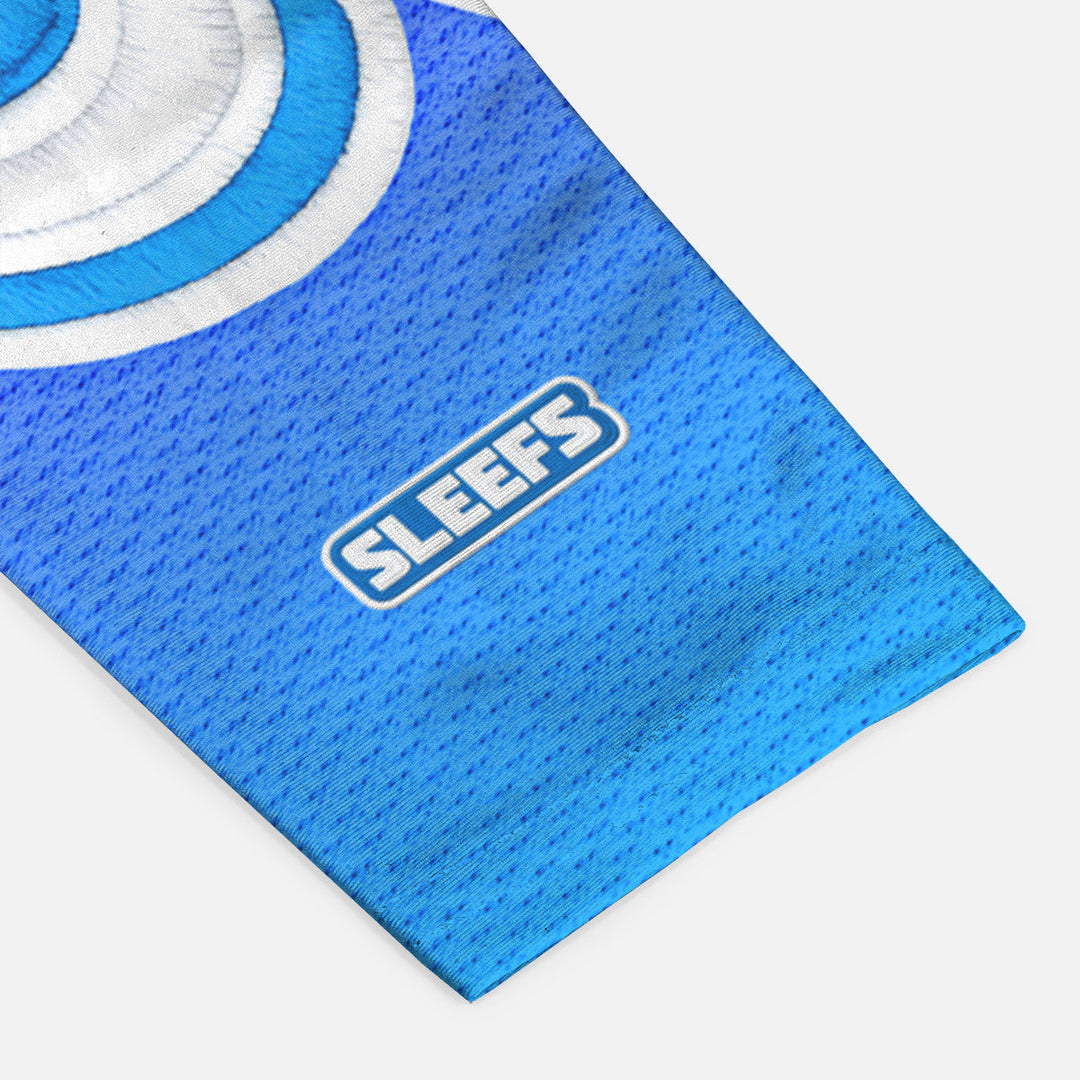 GOAT Patch Lime Green and Blue Blush Arm Sleeves Pair