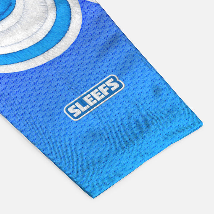 GOAT Patch Lime Green and Blue Blush Arm Sleeves Pair