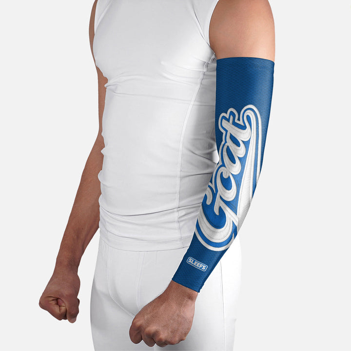 GOAT Patch Americana Red and Blue Arm Sleeves Pair