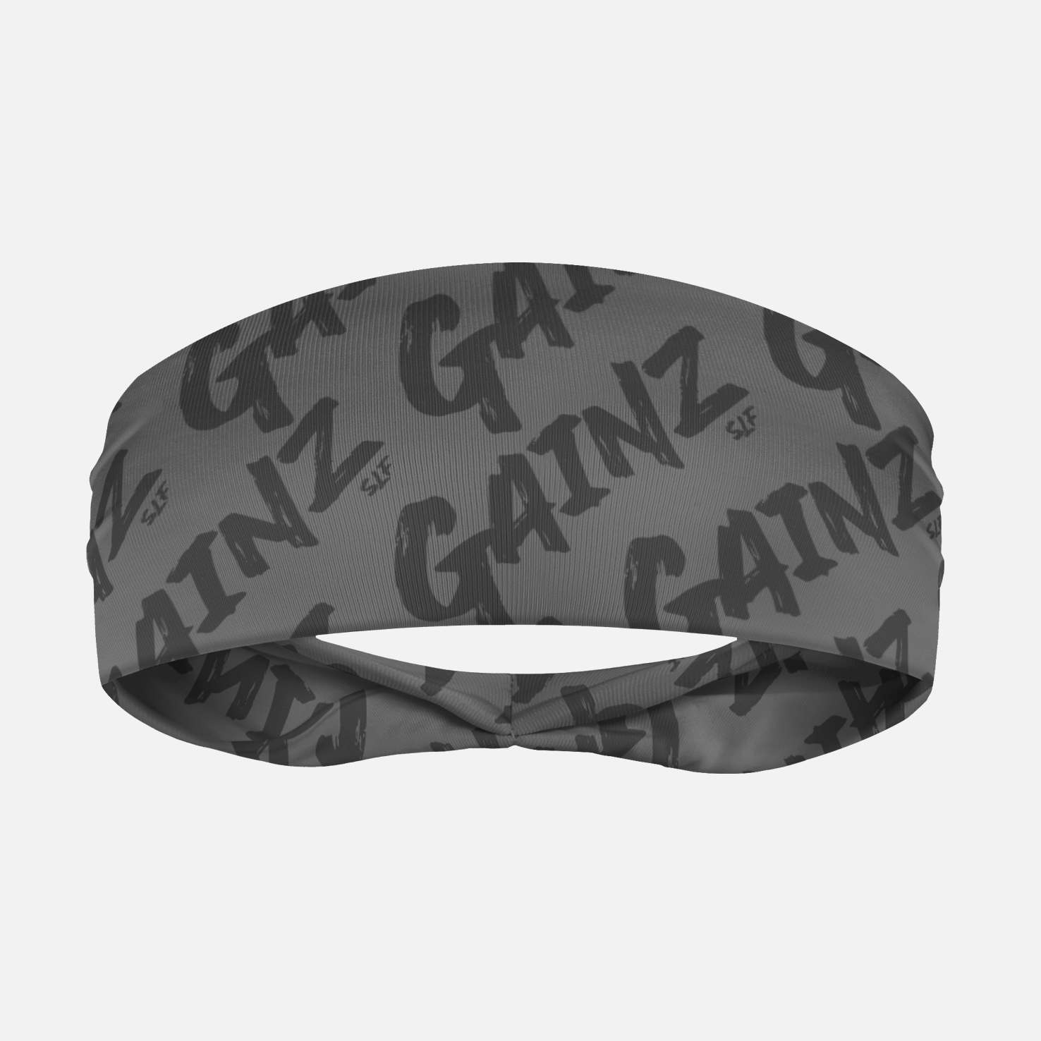 Gainz Pattern Gray Headband