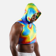 Geothermal Football Crop Top Hoodie