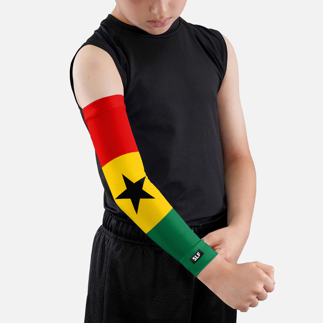 Ghana Flag Kids Arm Sleeve