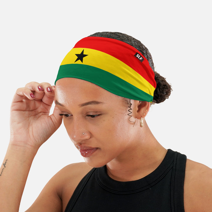 Ghana Flag Headband