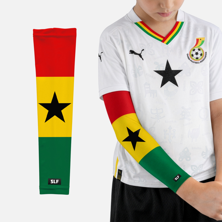 Ghana Flag Kids Arm Sleeve