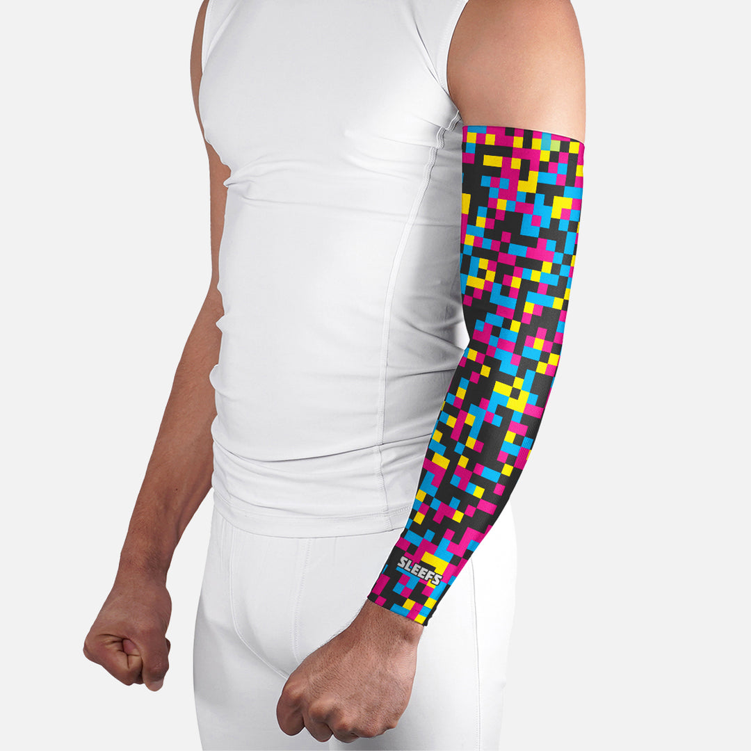 Glitch Grid Arm Sleeve