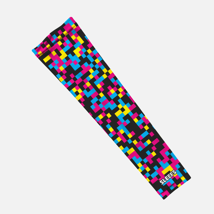 Glitch Grid Kids Arm Sleeve