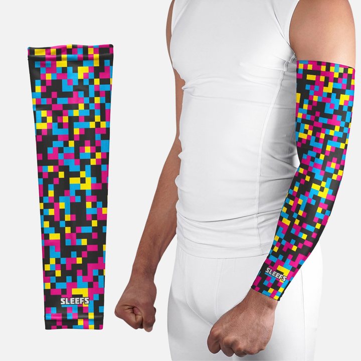 Glitch Grid Arm Sleeve