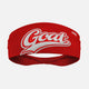 GOAT Patch Crimson Red Headband