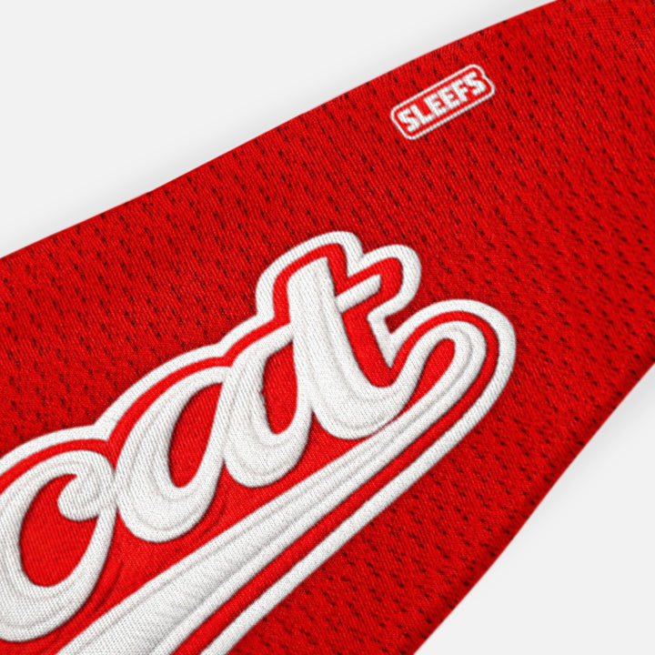 GOAT Patch Crimson Red Headband