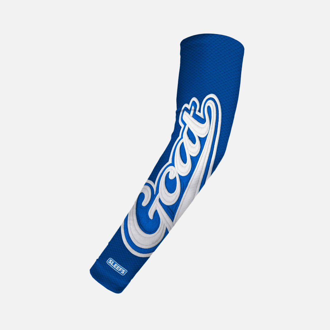 GOAT Patch Americana Red and Blue Kids Arm Sleeves Pair