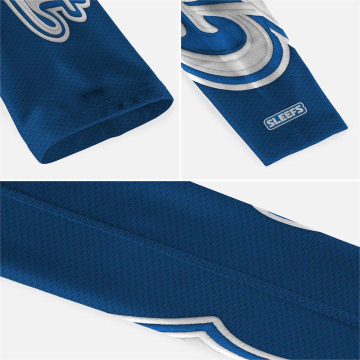 GOAT Patch Americana Red and Blue Kids Arm Sleeves Pair