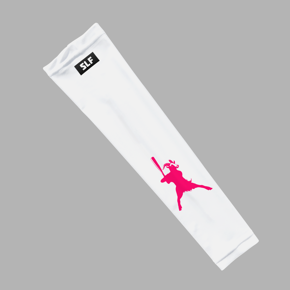 Goat Baseball White Kids Arm Sleeve