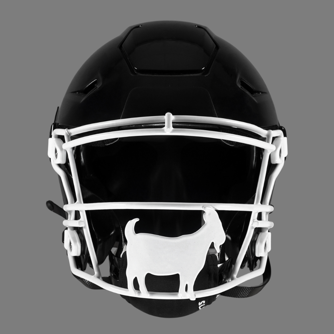 football goat helmet Sleefs Emoticon Facemask for Riddell SpeedFlex Adult Color Options:Emerald Green Wheel Giant Bicycle Service have addition to your GO!